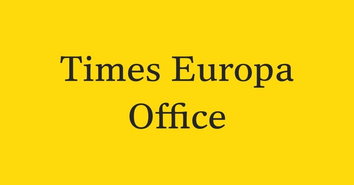 Czcionka Times Europa