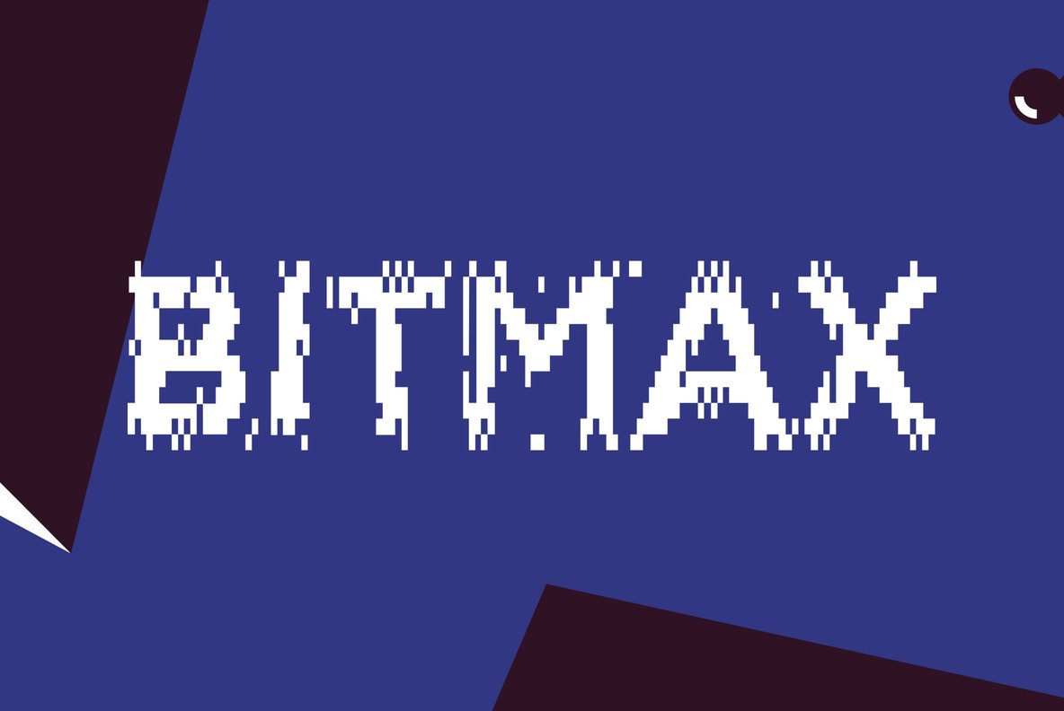 Przykładowa czcionka Bitmax #1