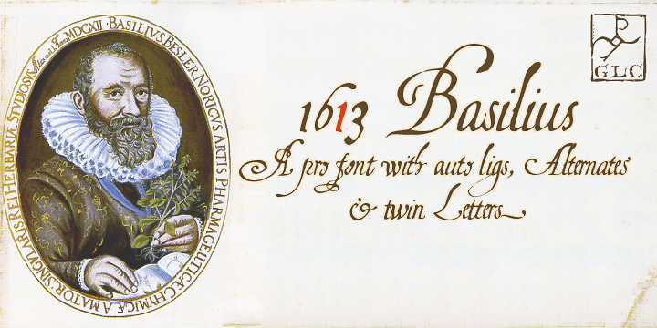 Czcionka 1613 Basilius