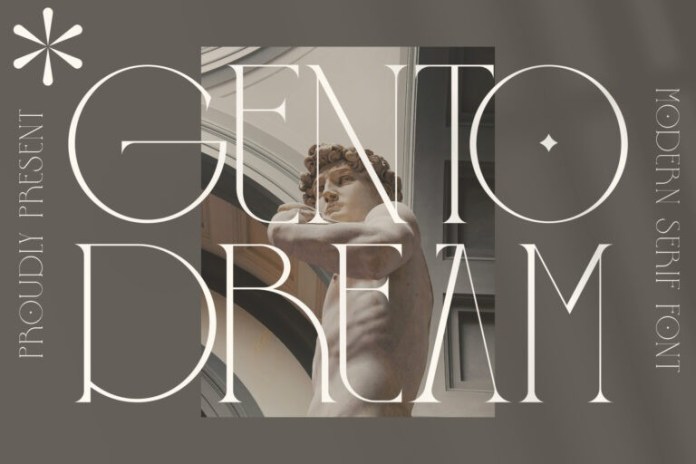 Czcionka Gento Dream