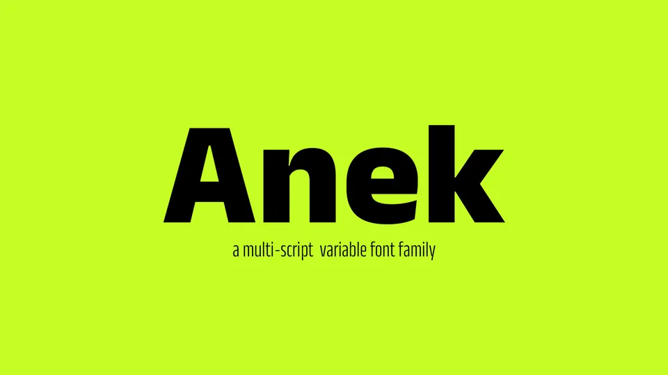 Przykładowa czcionka Anek Malayalam #1