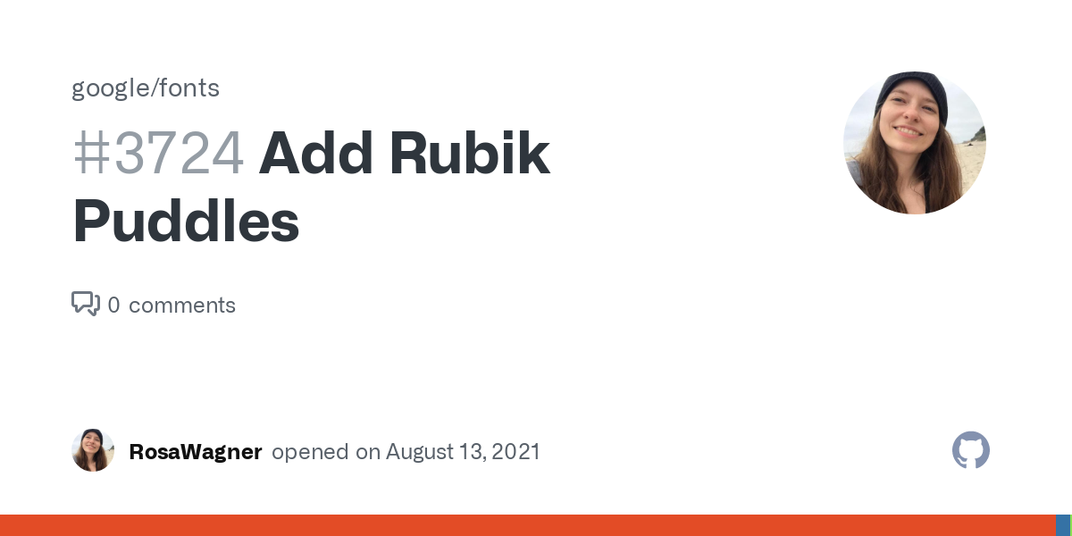 Czcionka Rubik Puddles