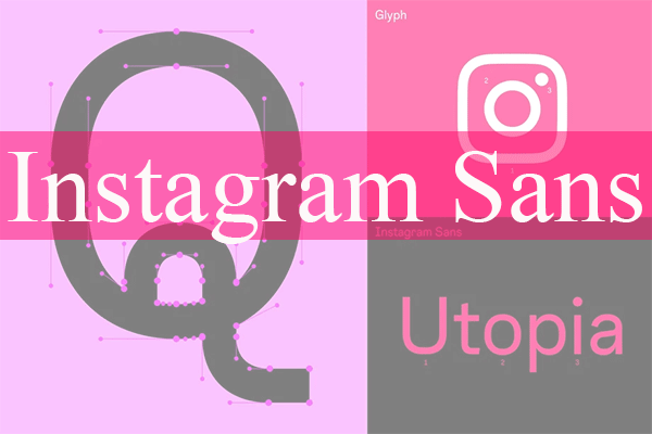 Przykładowa czcionka Instagram Sans #1