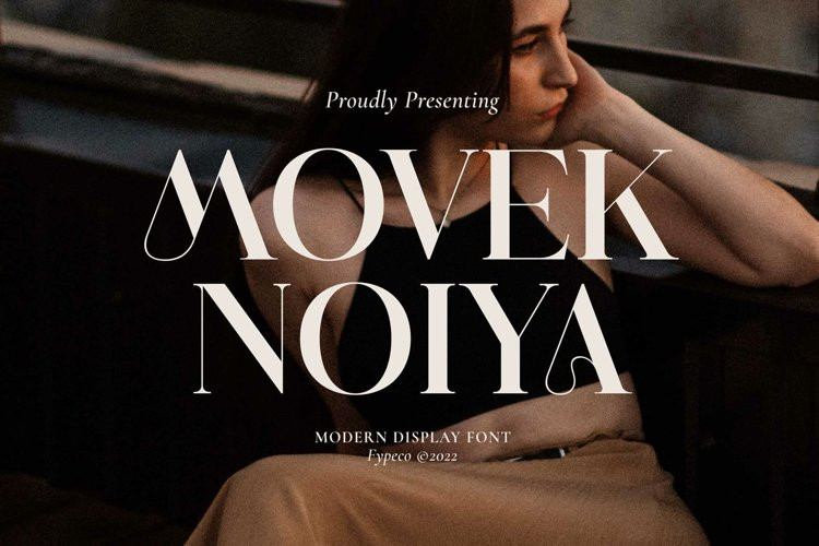 Przykładowa czcionka Movek Noiya #1