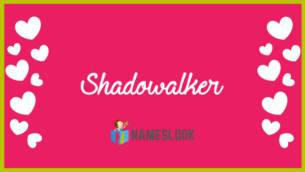 Przykładowa czcionka Shadowalker #1