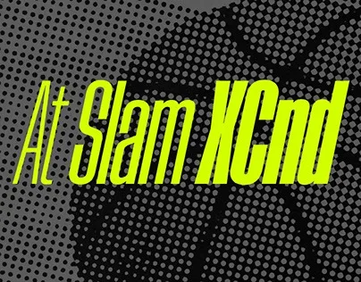 Przykładowa czcionka At Slam XCnd #1