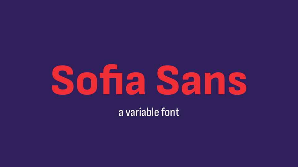 Czcionka Sofia Sans Semi Condensed