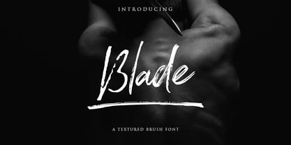 Przykładowa czcionka Blade #1