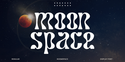 Przykładowa czcionka Moonspace #1