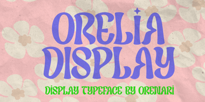 Przykładowa czcionka Orelia Display #1
