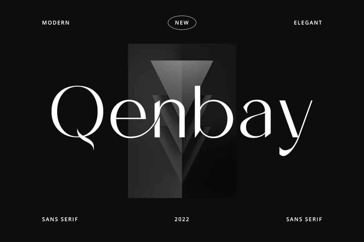 Przykładowa czcionka Qenbay #1