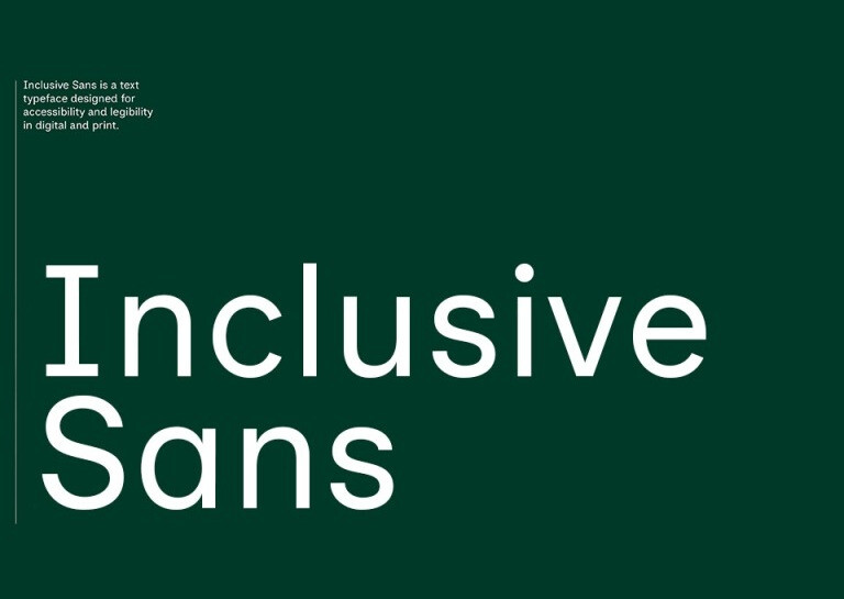 Przykładowa czcionka Inclusive Sans #1