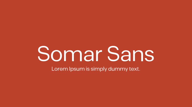 Przykładowa czcionka Somar Sans Expanded #1