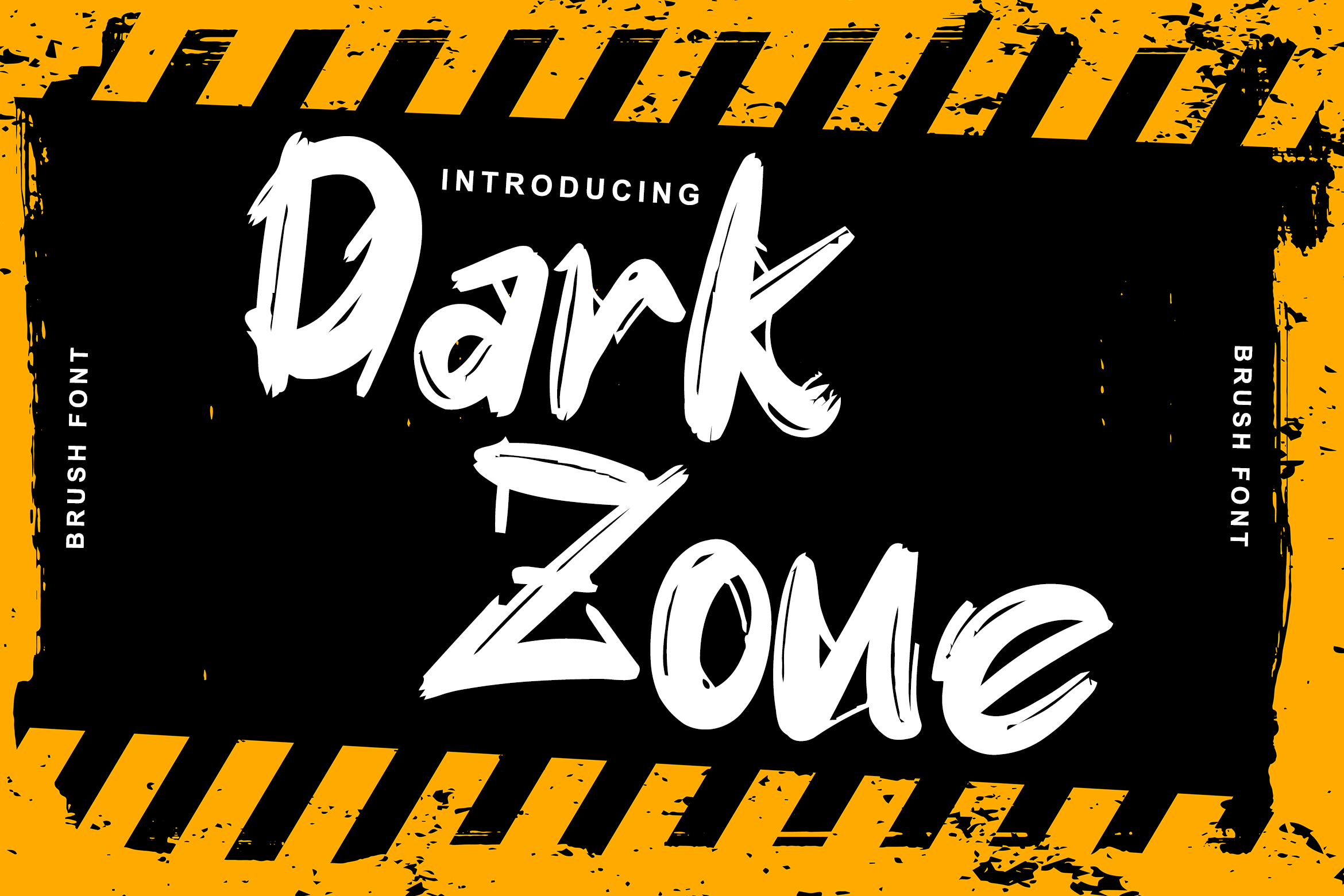 Przykładowa czcionka Dark Zone #1