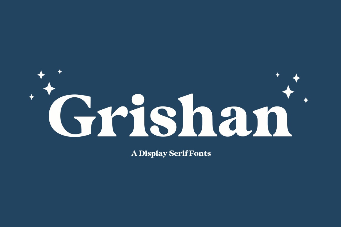 Przykładowa czcionka Grishan #1