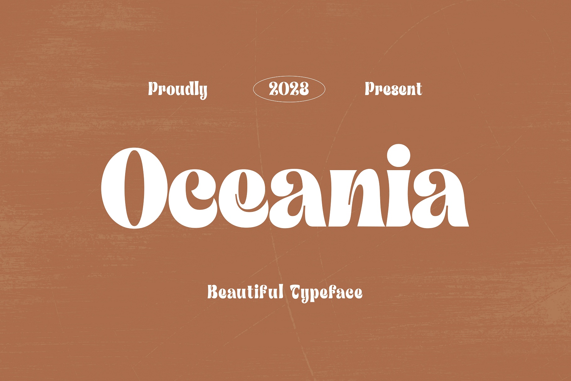 Przykładowa czcionka Oceania #1