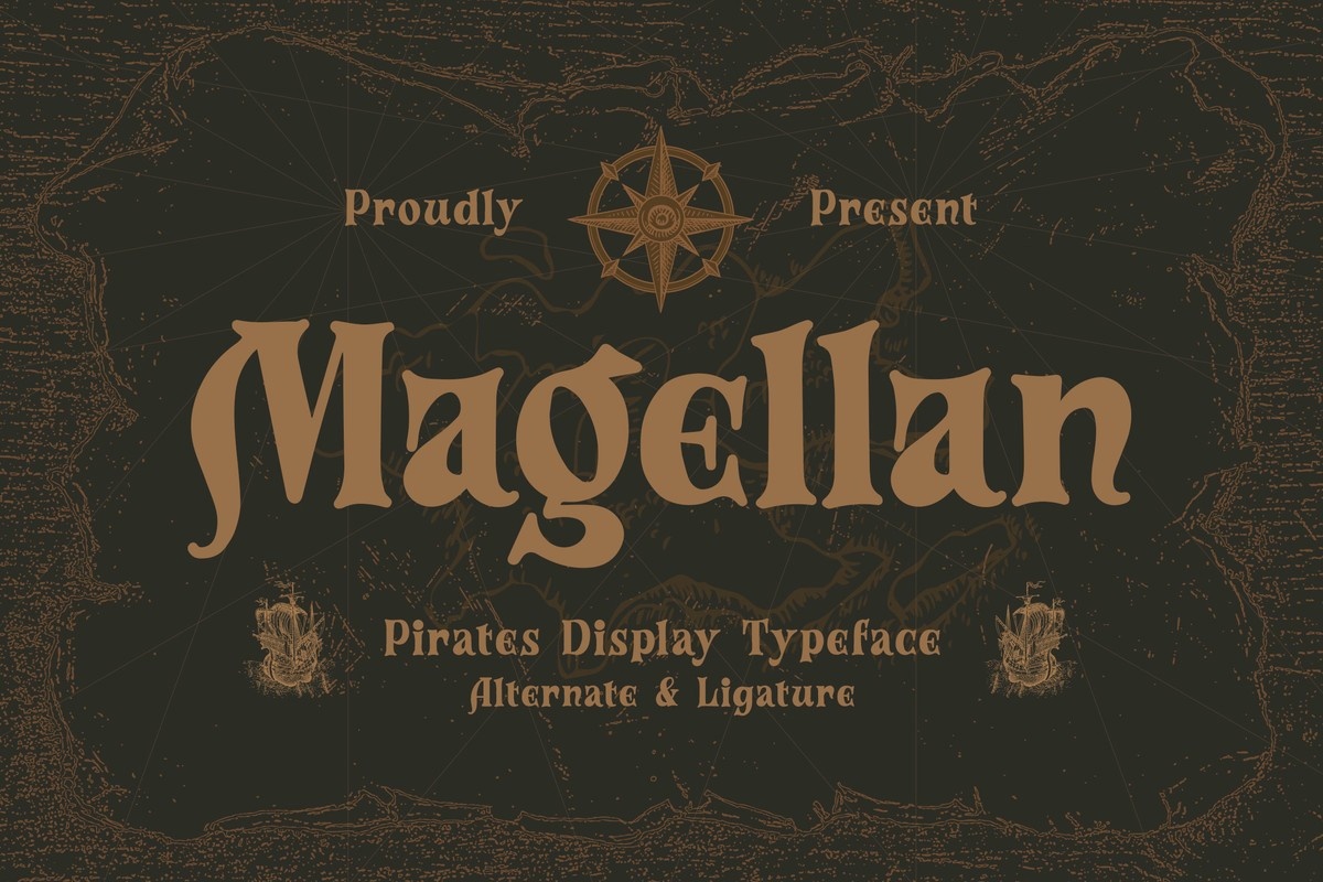 Przykładowa czcionka Magellan #1