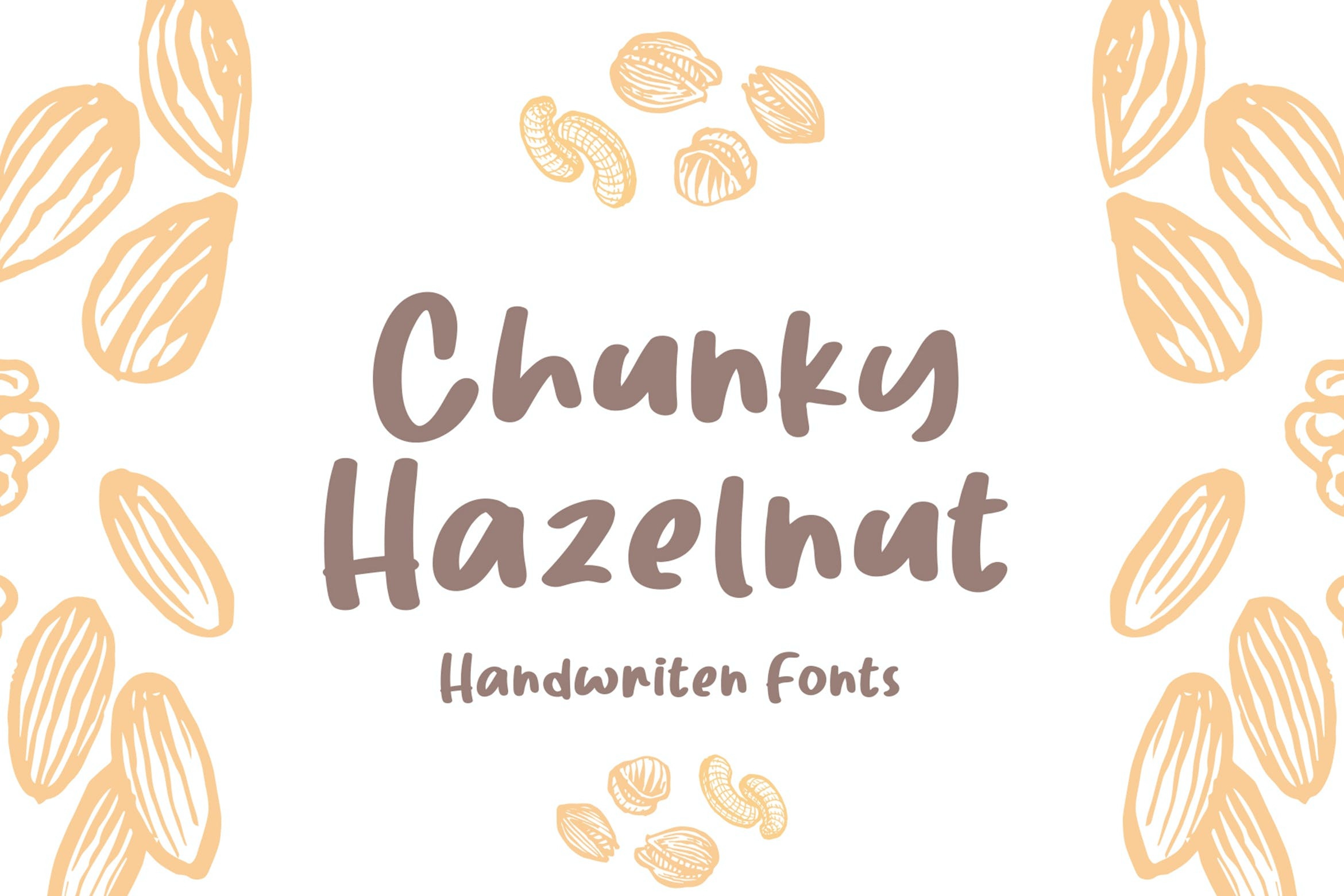Przykładowa czcionka Chunky Hazelnut #1