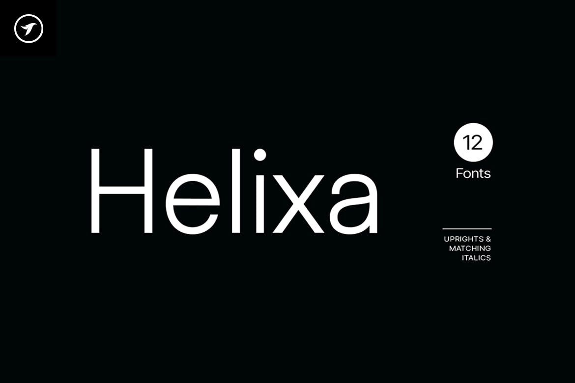 Przykładowa czcionka Helixa #1