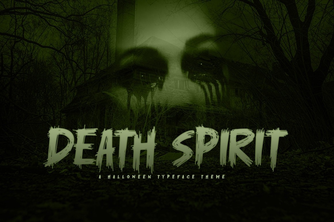 Przykładowa czcionka Death Spirit #1