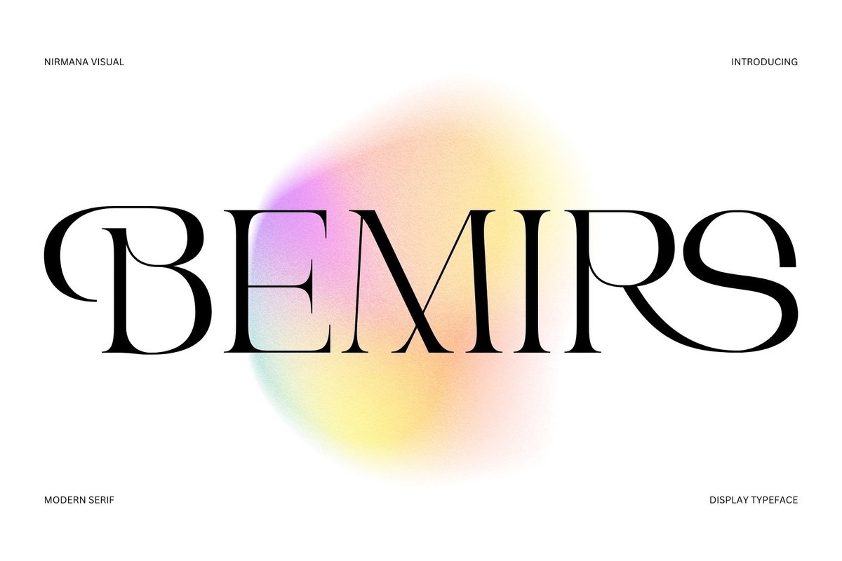 Przykładowa czcionka Bemirs #1