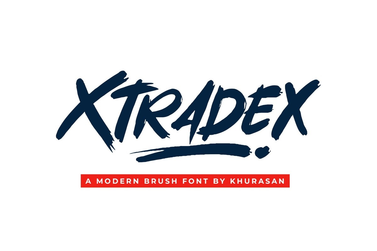 Przykładowa czcionka Xtradex #1