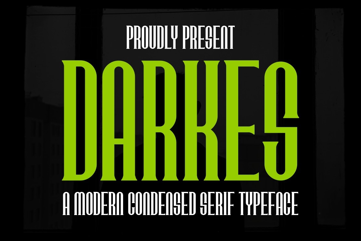 Przykładowa czcionka Darkes #1