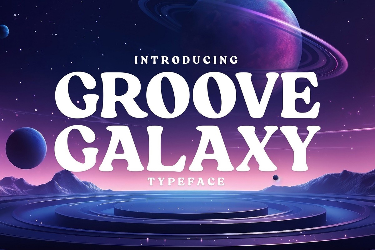 Czcionka Groove Galaxy