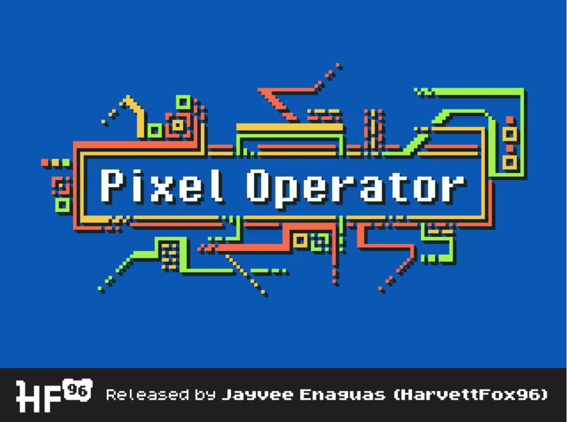 Przykładowa czcionka Pixel Operator #1