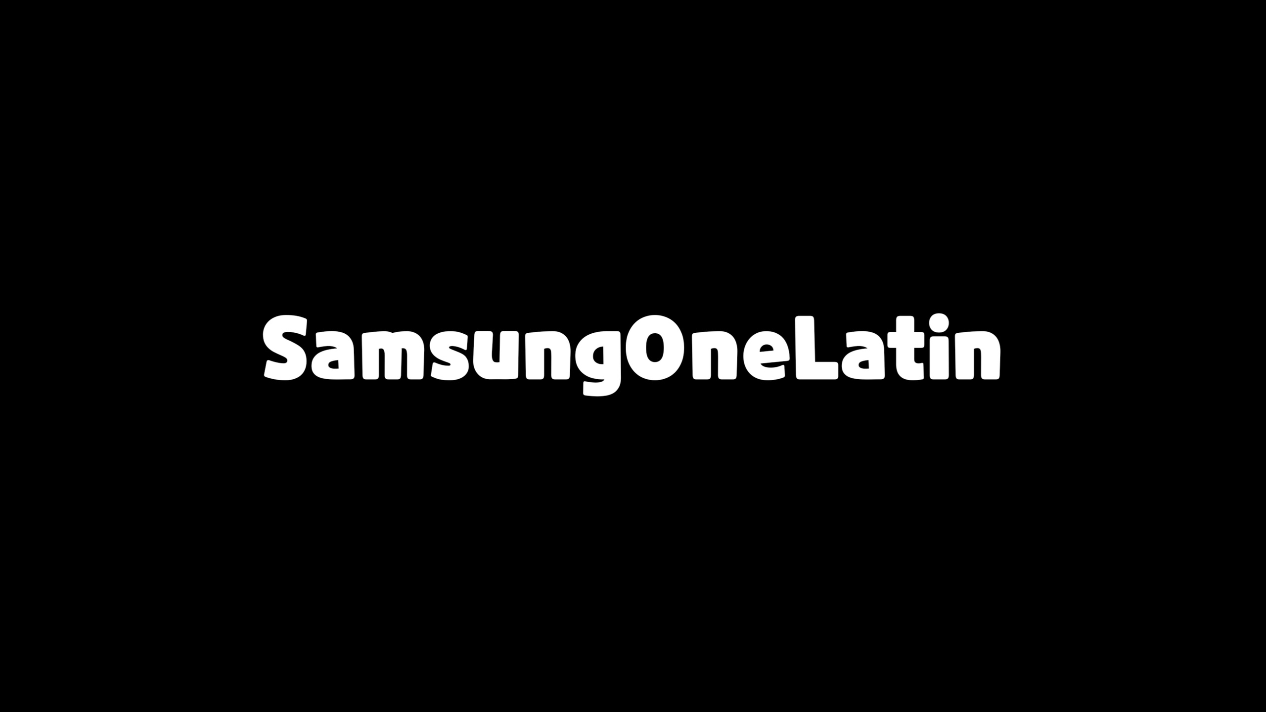 Czcionka SAMSUNG ONE LATIN