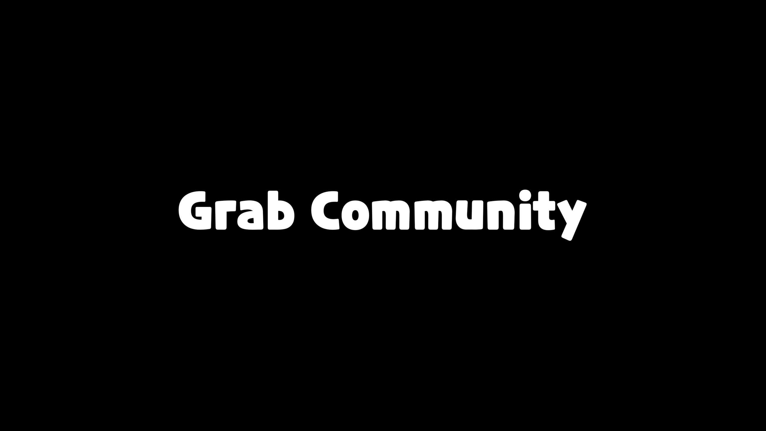 Czcionka GRAB COMMUNITY