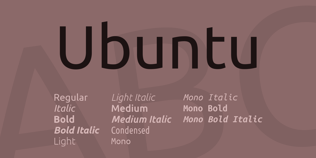 Przykładowa czcionka Ubuntu Sans #1