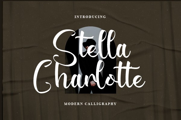 Przykładowa czcionka Stella Charlotte #1
