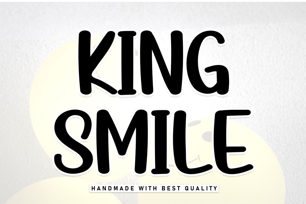 Czcionka King Smile