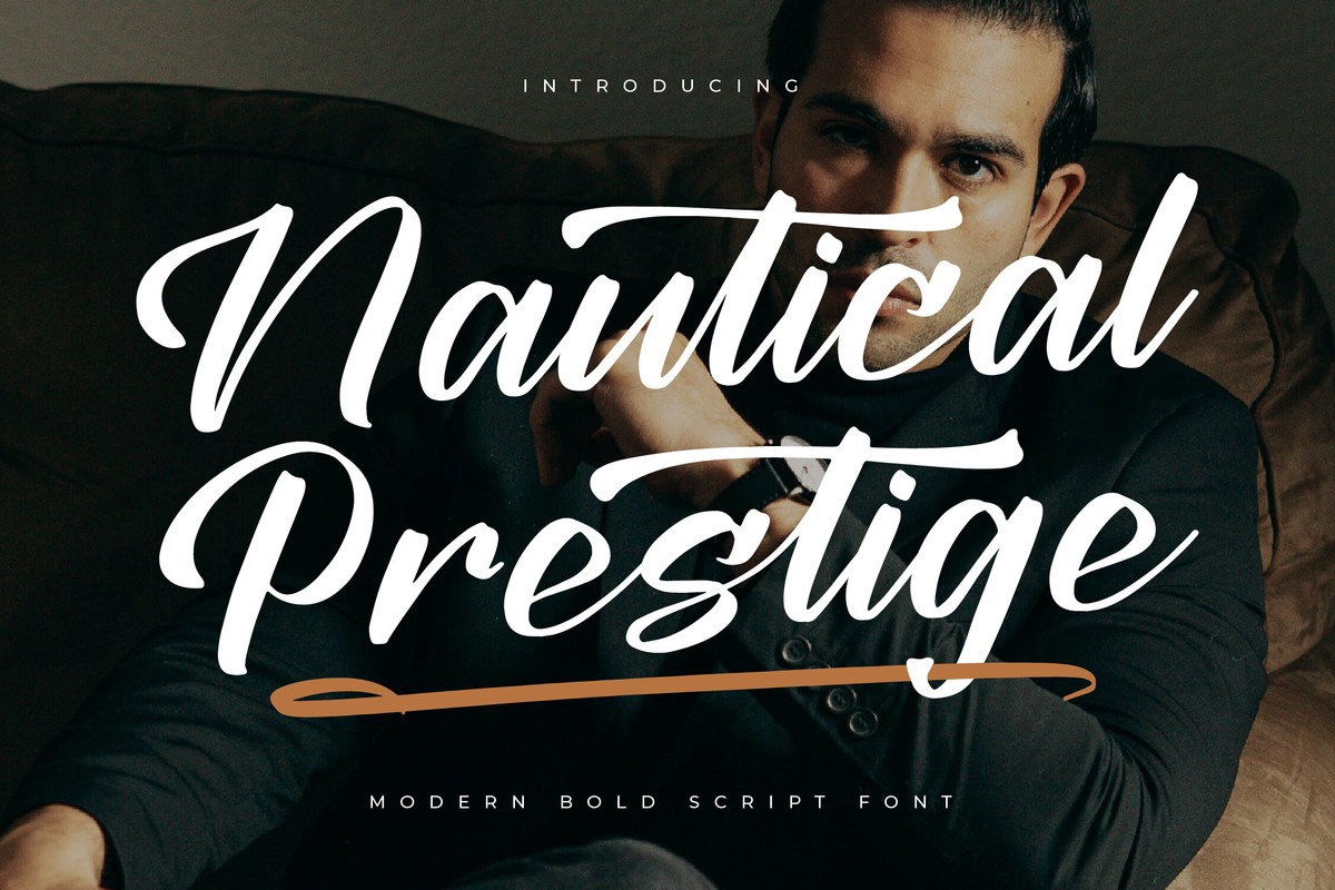 Przykładowa czcionka Nautical Prestige #1