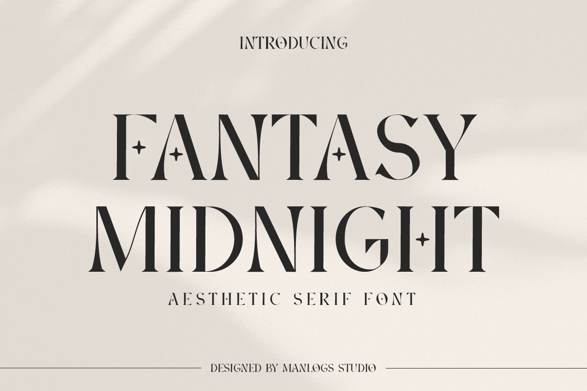 Czcionka Fantasy Midnight