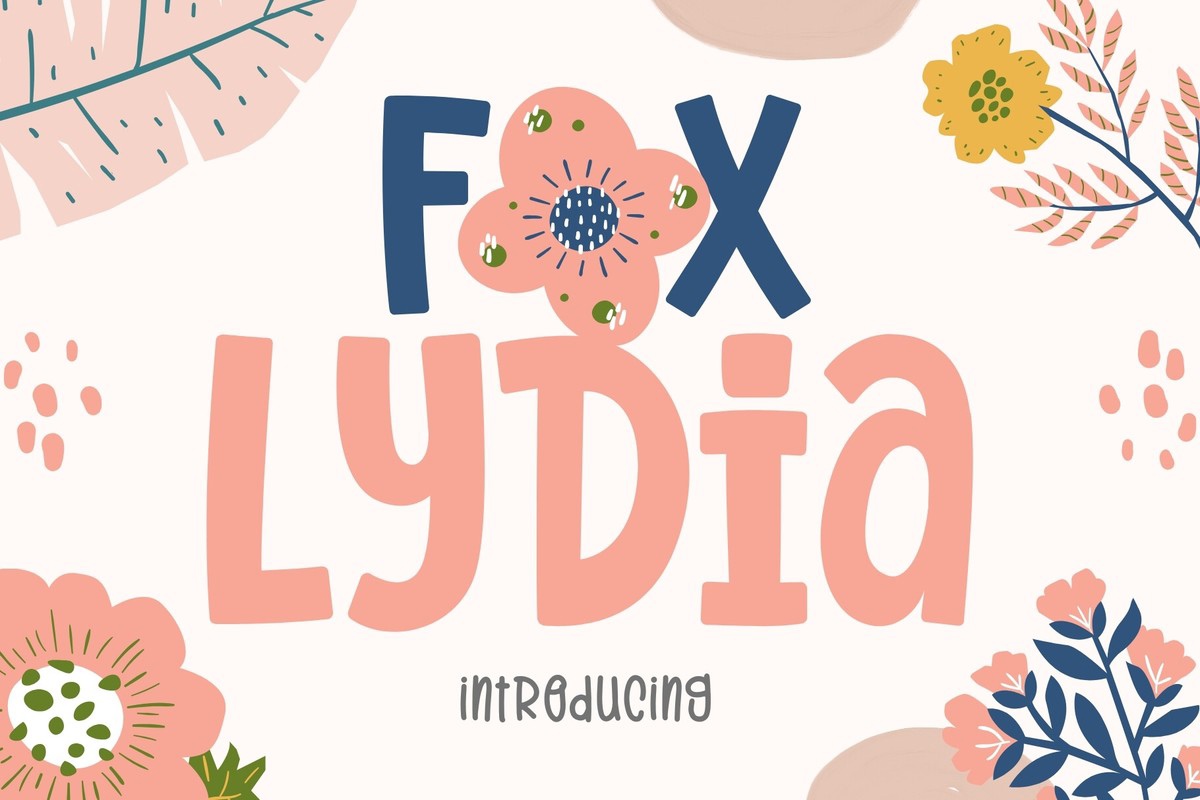 Czcionka Fox Lydia