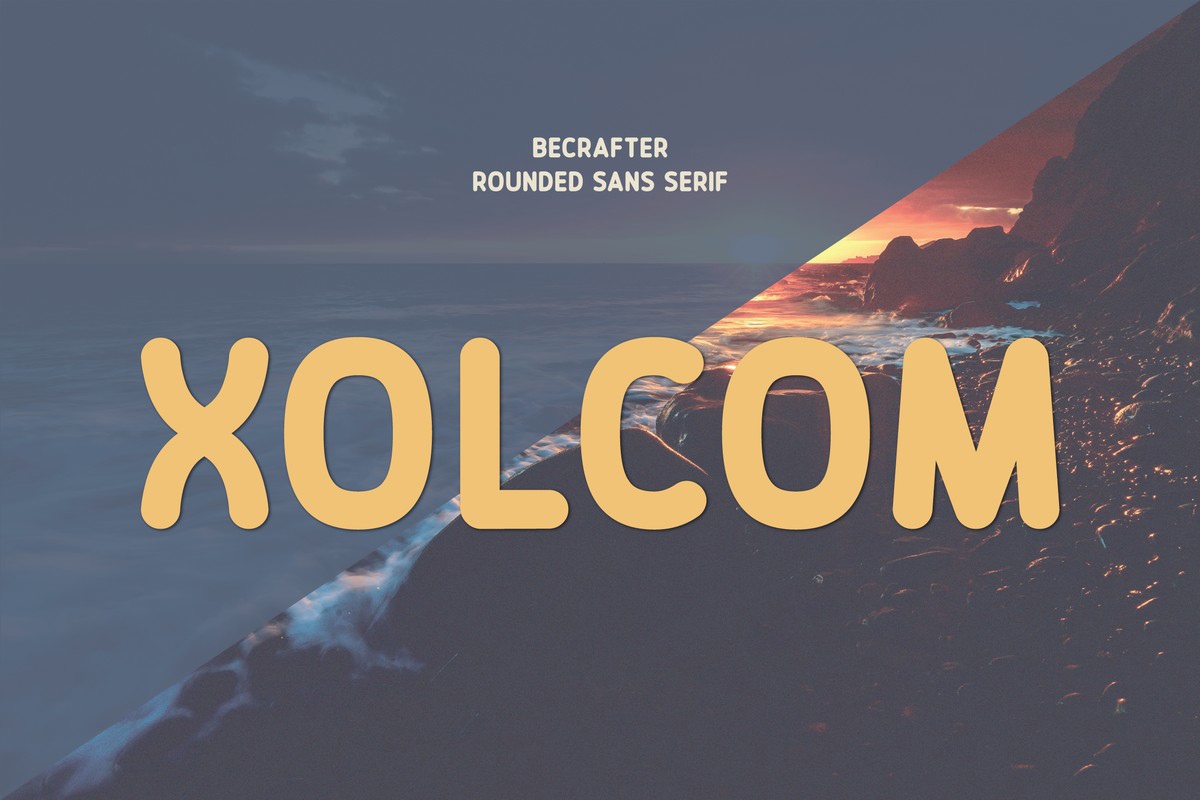 Czcionka Xolcom Rounded